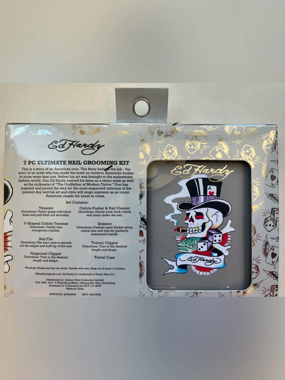 Ed Hardy 7 Piece Nail Grooming Kit